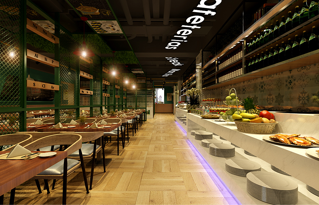 合肥自助餐厅装修设计3大注意事项