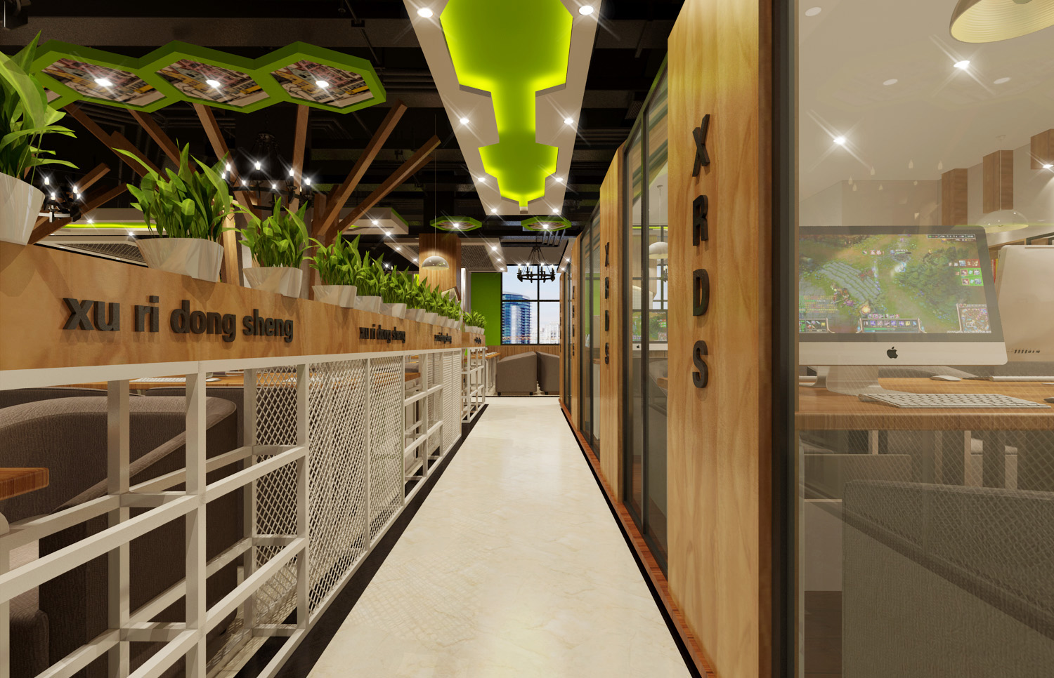 合肥网吧装修应该避免那些问题