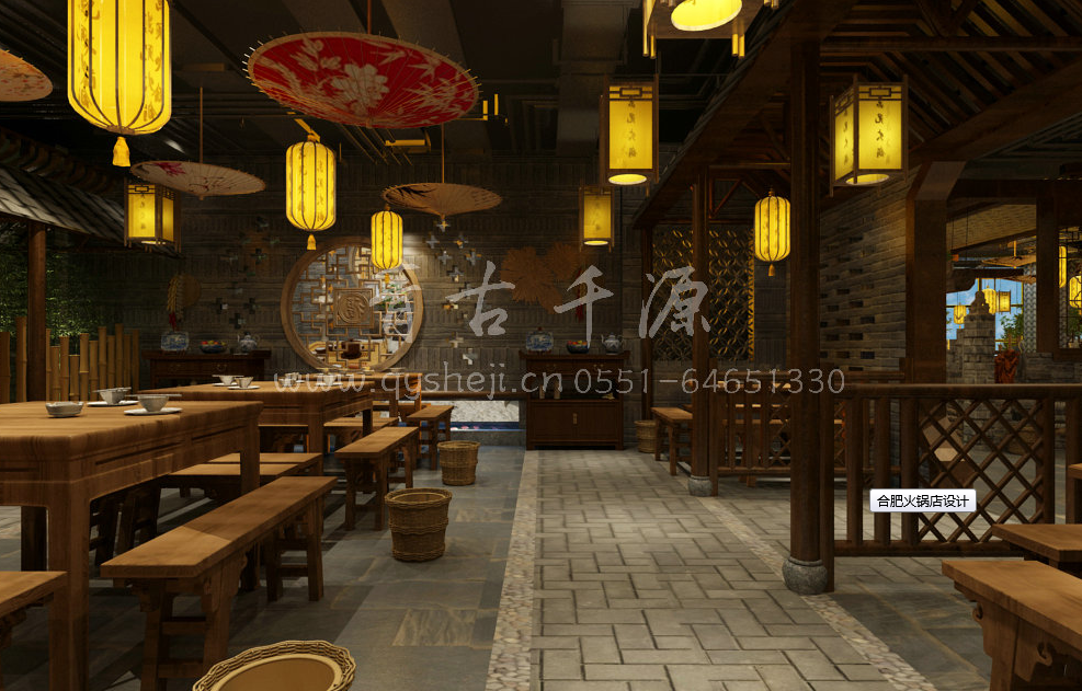 合肥火锅店装修色彩搭配很关键